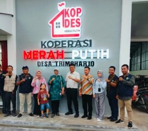 Bupati OKU Timur Ir. H. Lanosin, S.T., M.T., M.M. mendukung penuh koperasi merah putih